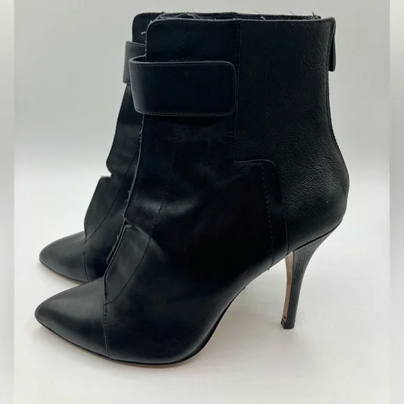 Pour La Victoire Lace Up Heeled Booties Size 8 - Picture 2 of 13